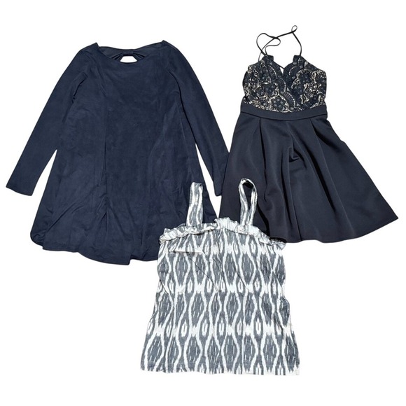J. Crew Dresses & Skirts - Bundle Lot Francesca's Lace Dress XS Long Sleeved Dress Small J Crew Tank Top 4